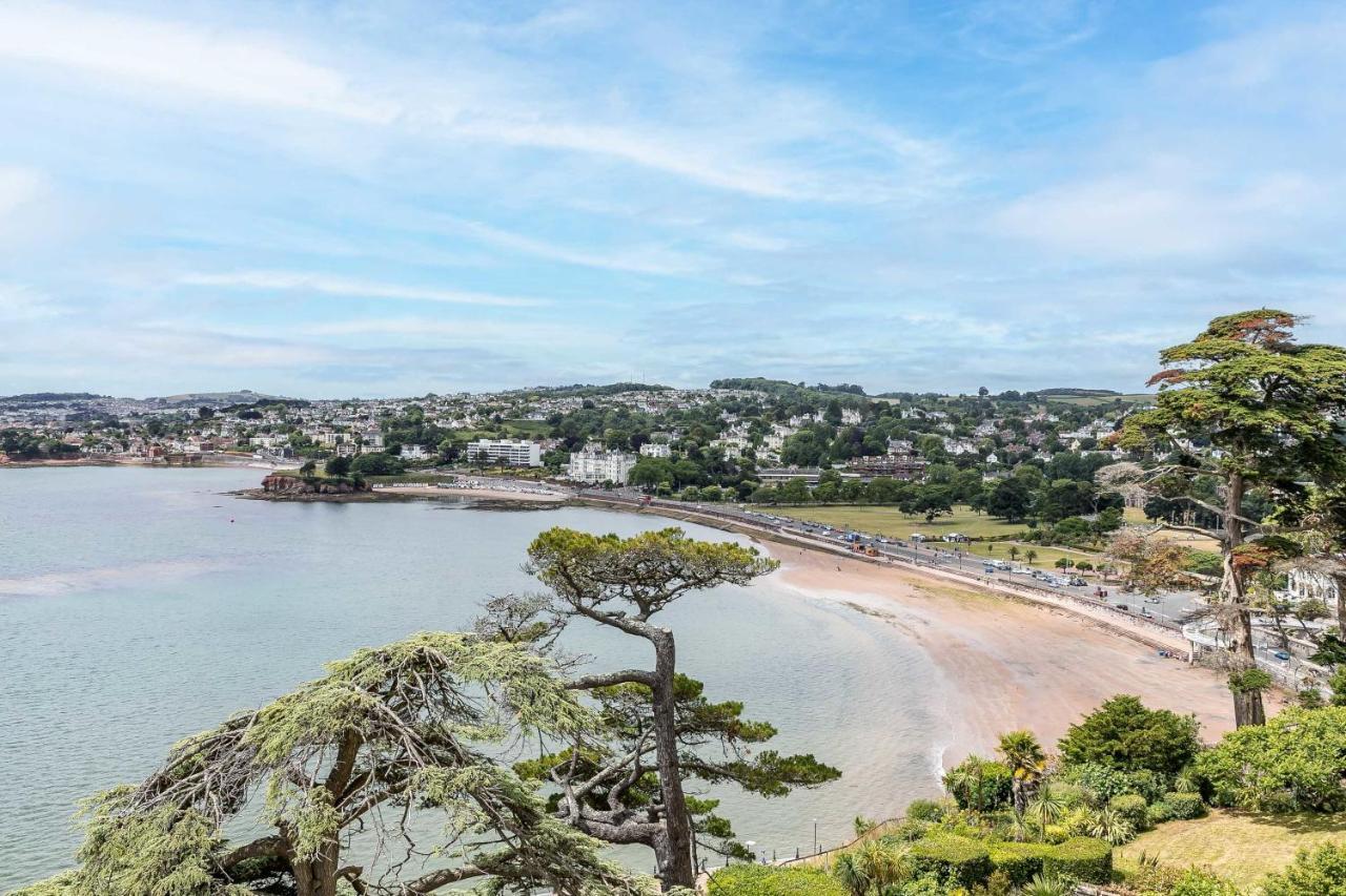 A7 Masts - Striking Beach Bolthole Apartment With Beautiful Sea Views Private Balcony & Parking Torquay Exterior foto